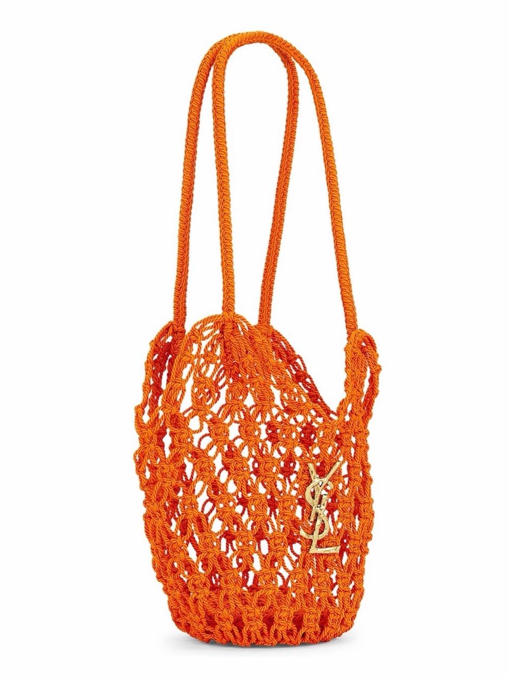 Saint Laurent Small Crochet Bag Orange Brand new ! - Picture 2 of 7